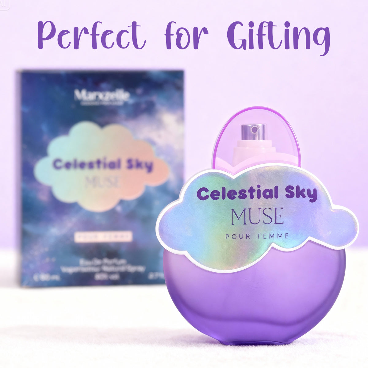 Celestial Sky Muse Spray Perfume Eau De Parfum For Women - 80ML/2.7FL.OZ.