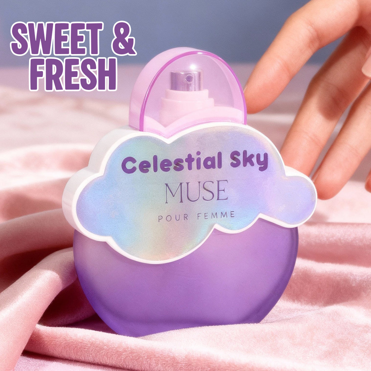 Celestial Sky Muse Spray Perfume Eau De Parfum For Women - 80ML/2.7FL.OZ.