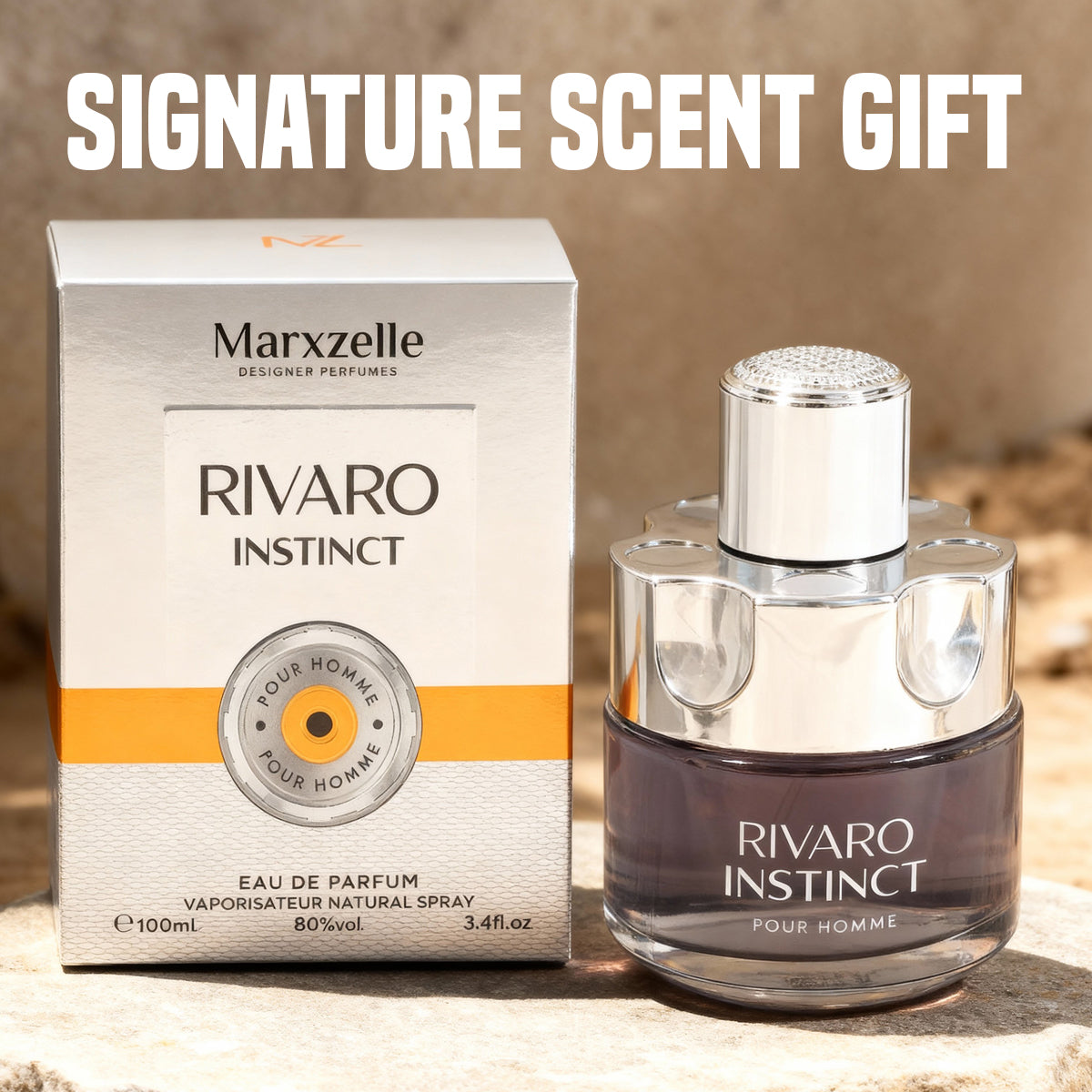 Rivaro Spray Perfume Eau De Parfum For Men - 100ML/3.4FL.OZ.