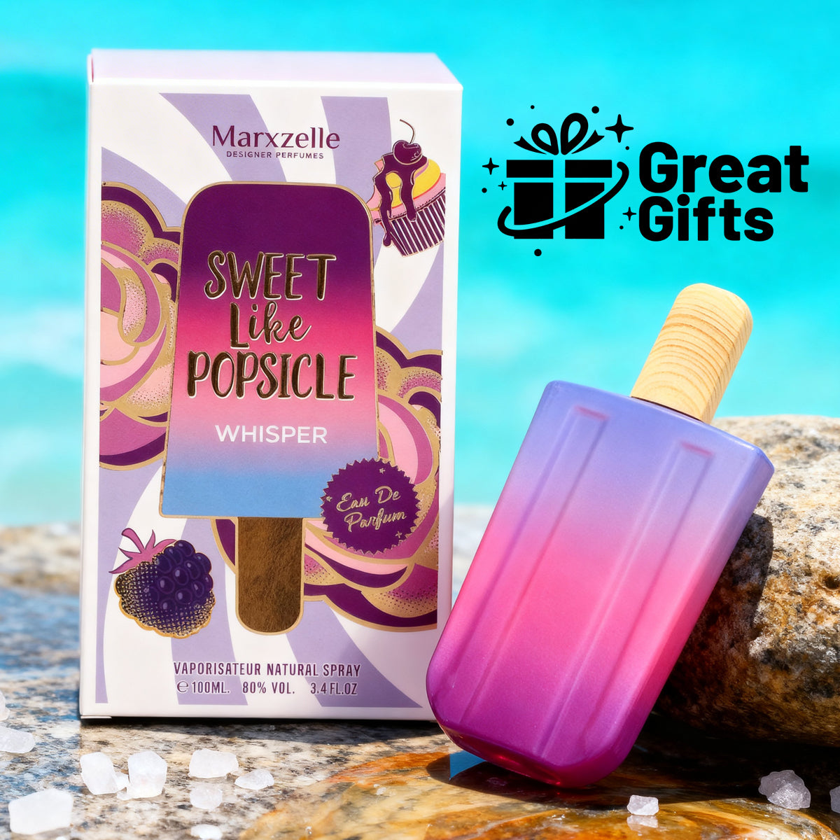 Sweet Like Popsicle Whisper Spray Perfume Eau De Parfum For Women - 100ML/3.4FL.OZ.