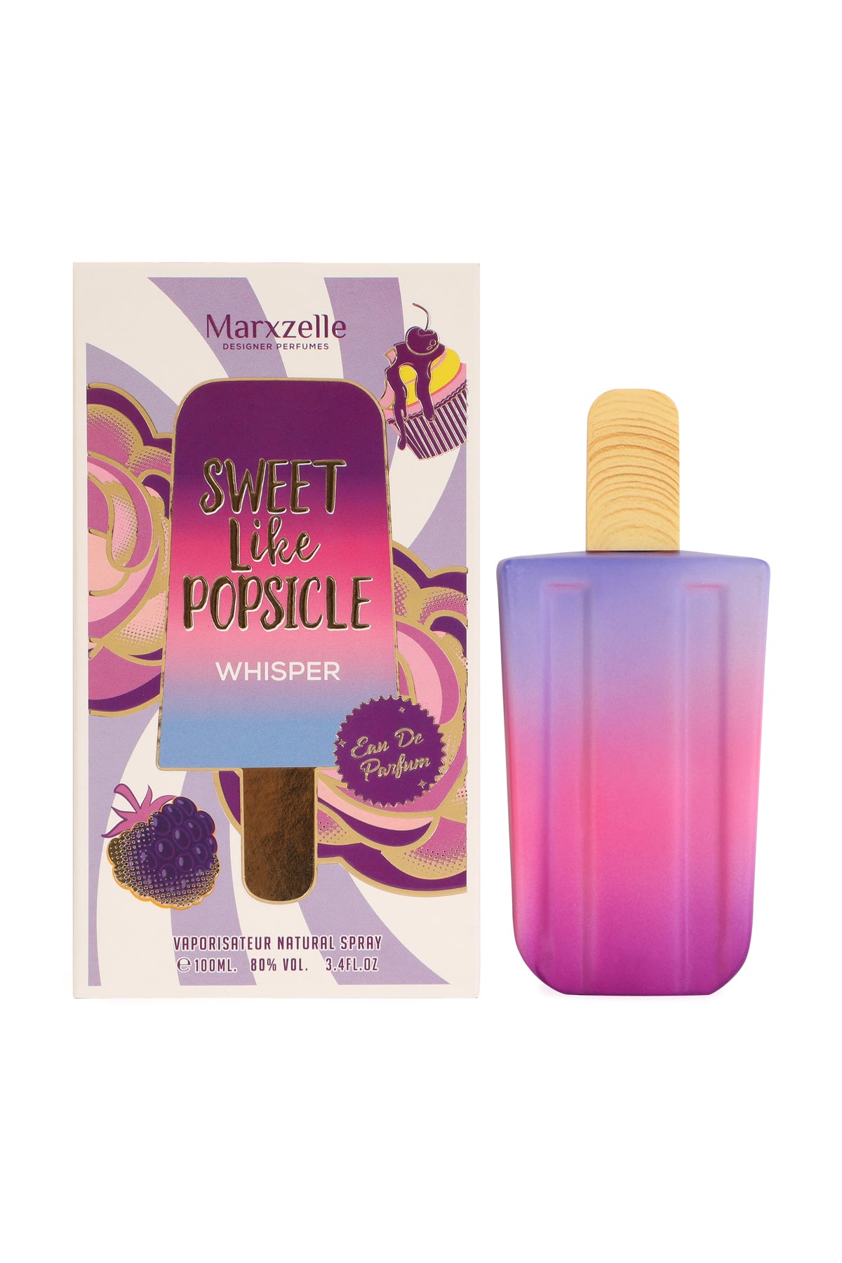 Sweet Like Popsicle Whisper Spray Perfume Eau De Parfum For Women - 100ML/3.4FL.OZ.