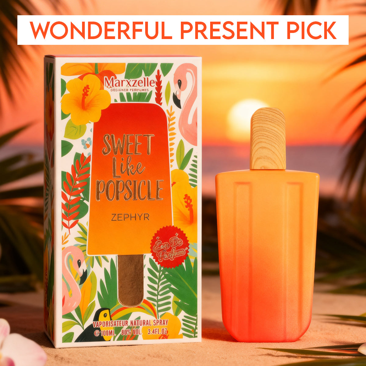 Sweet Like Popsicle Zephyr Spray Perfume Eau De Parfum For Women - 100ML/3.4FL.OZ./3PCS