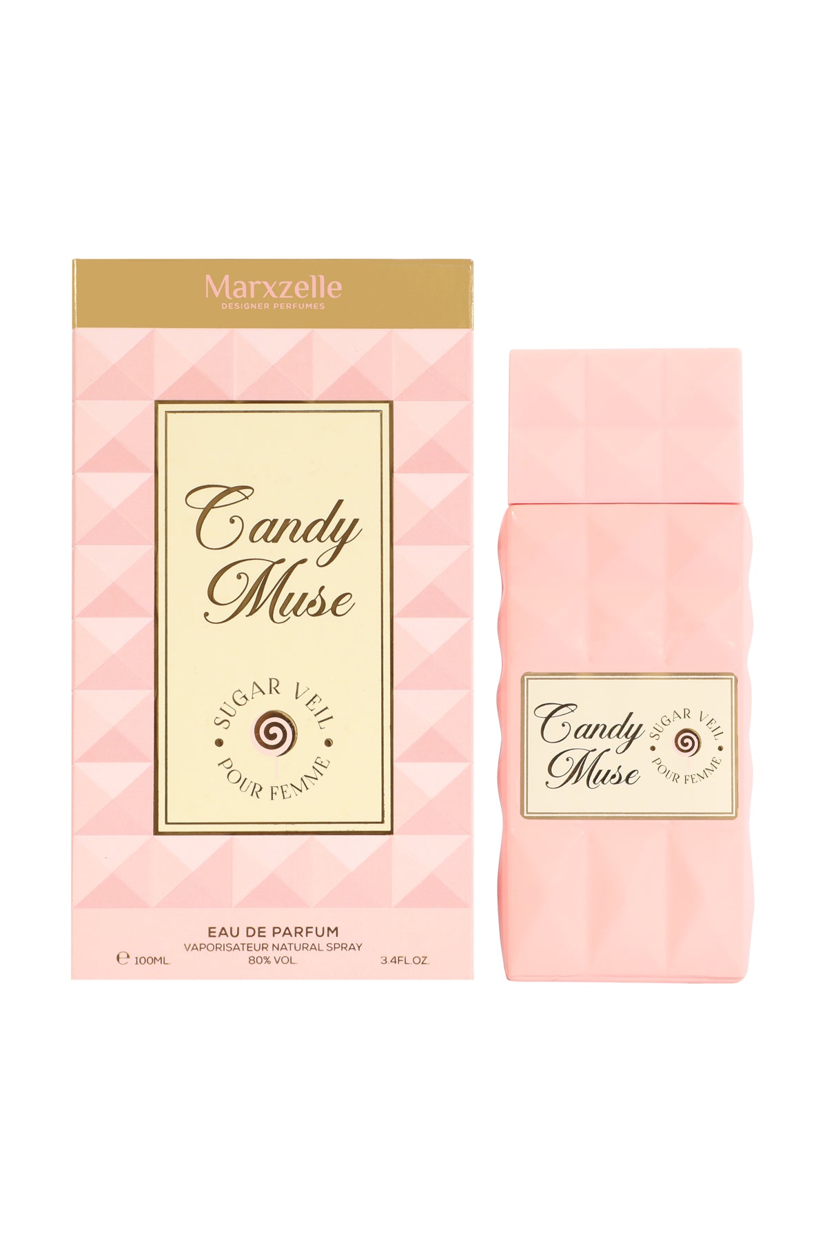 Candy Muse Sugar Veil Pour Femme Spray Perfume Eau De Parfum For Women - 100ML/3.4FL.OZ.