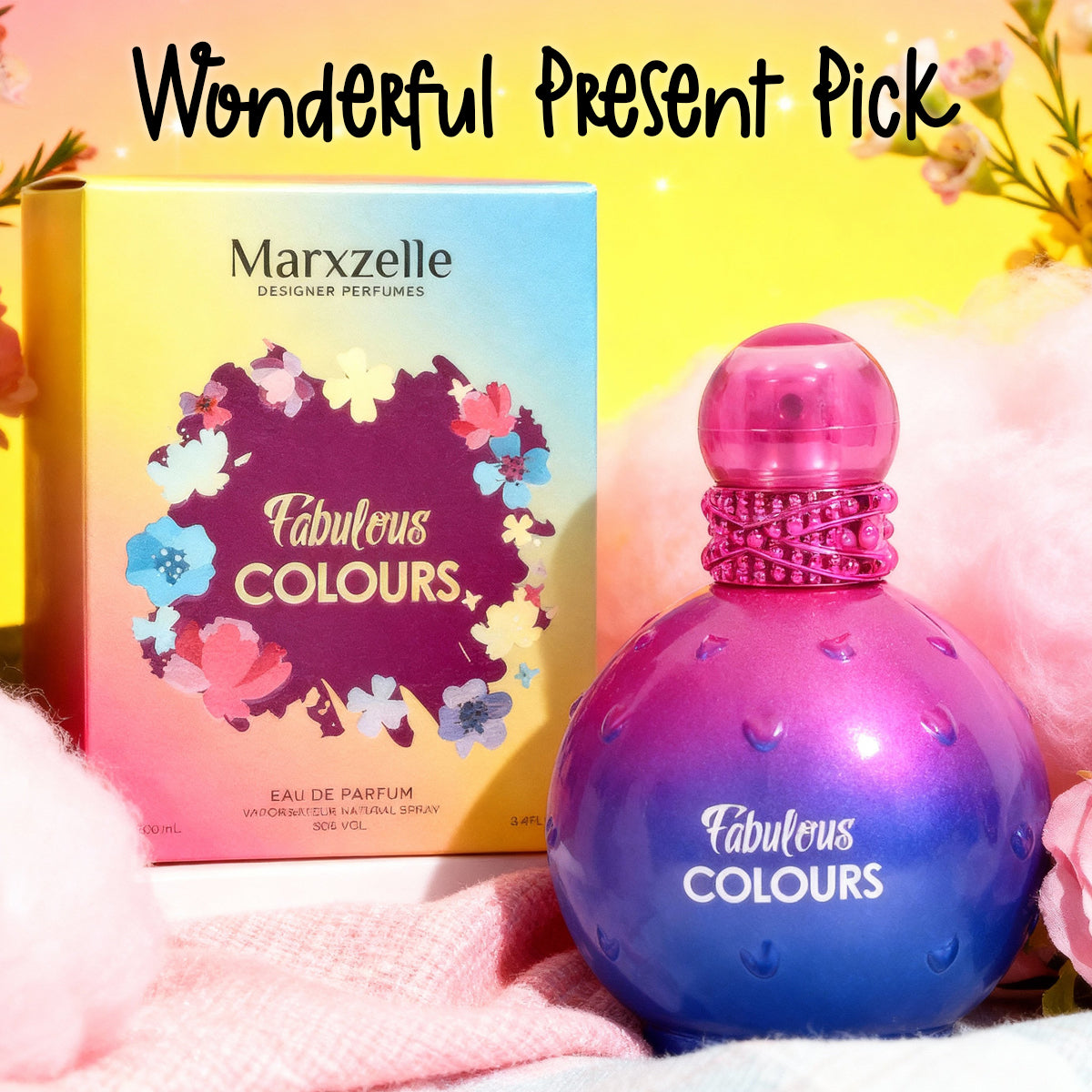 Fabulous Colours Spray Perfume Eau De parfum For Women - 100ML/3.4FL.OZ.