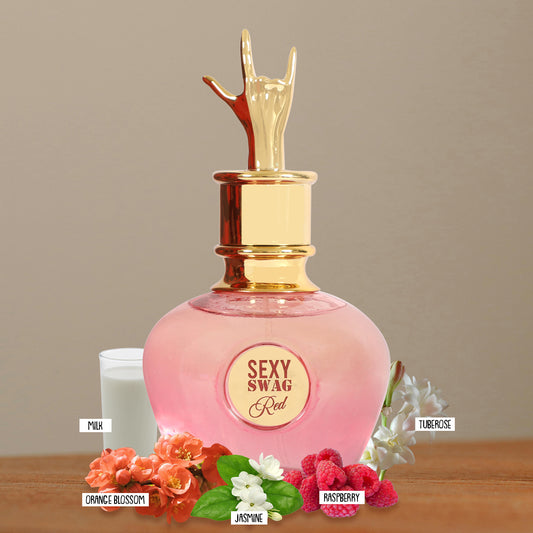 Sexy Swag Red Spray Perfume Eau De Parfum For Women - 100ML/3.4FL.OZ.