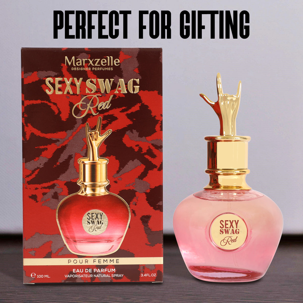 Sexy Swag Red Spray Perfume Eau De Parfum For Women - 100ML/3.4FL.OZ.