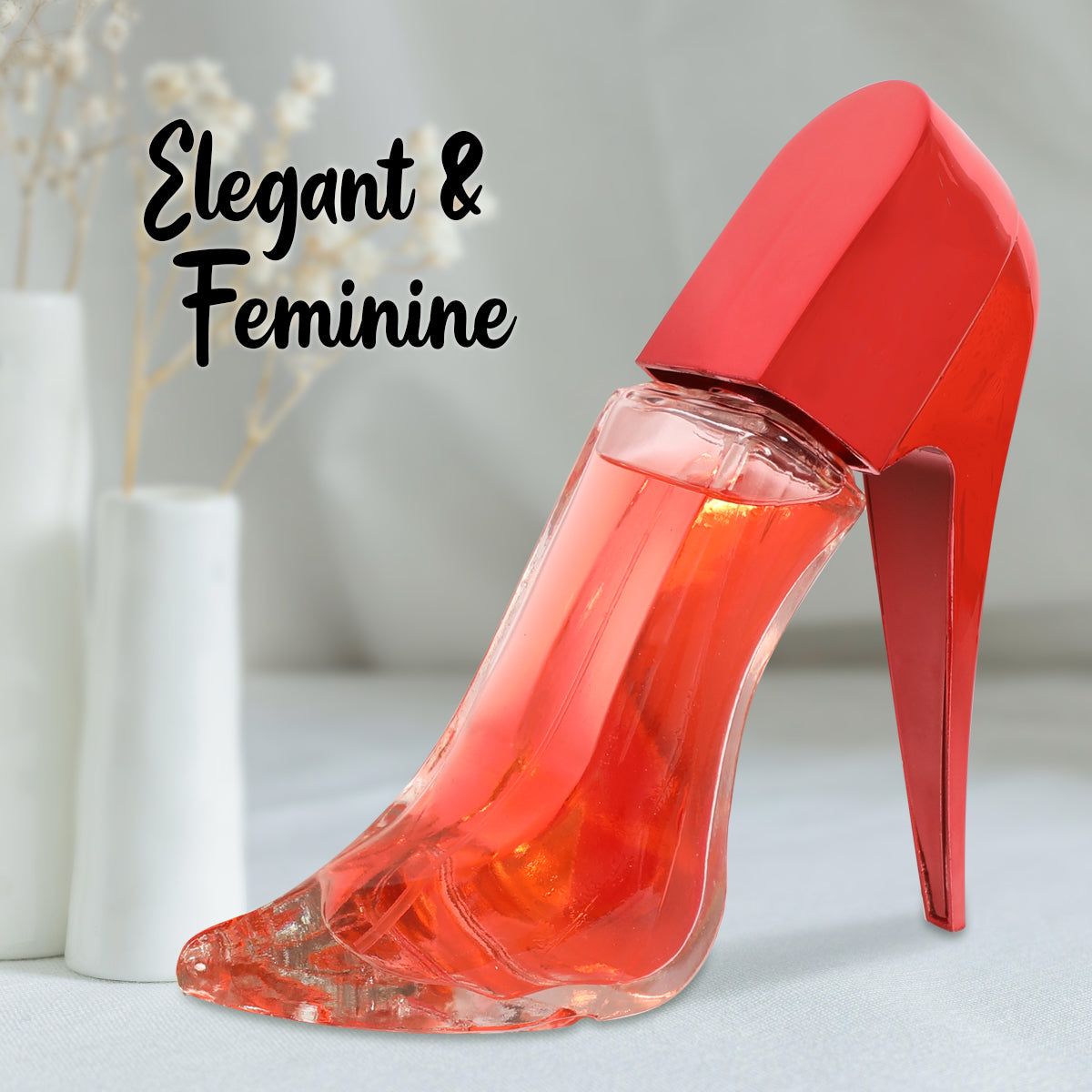 Glam Heel Red Sparkle Spray Perfume Eau De Parfum For Women - 90ML/3FL.OZ.