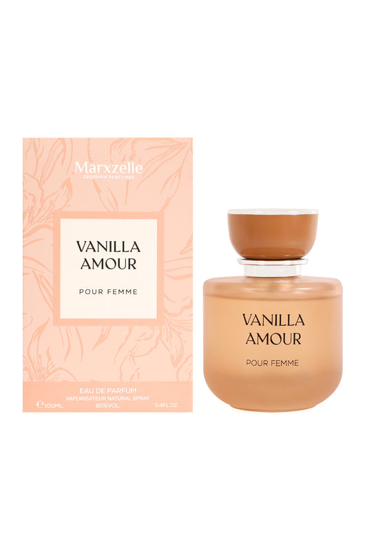 Vanilla Amour Pour Femme Spray Perfume Eau De Parfum For Women - 100ML/3.4FL.OZ./3PCS