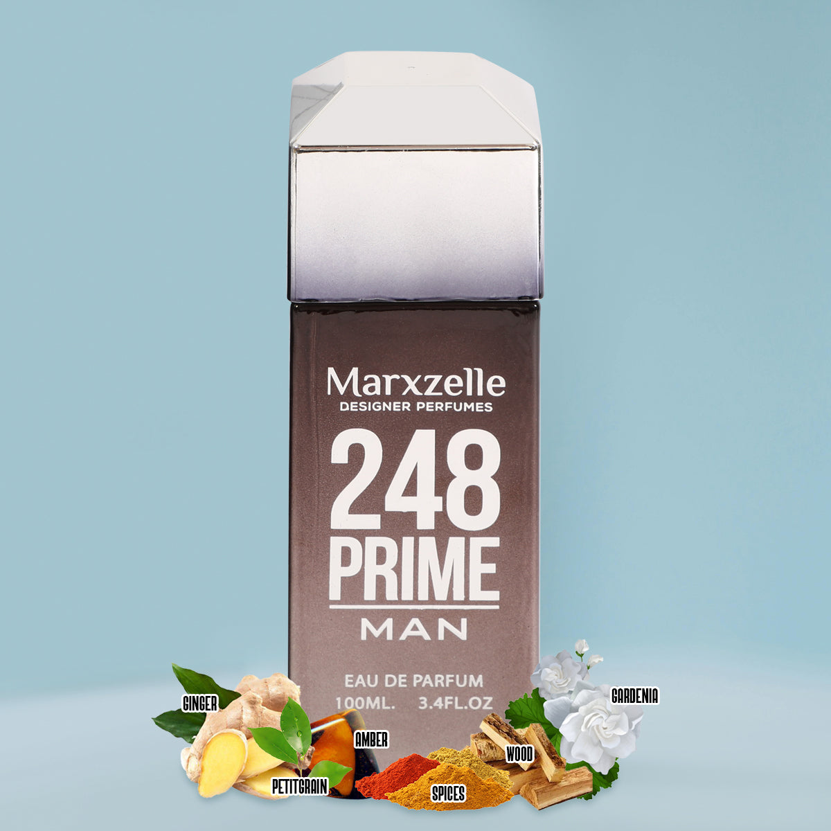 248 Prime Man Spray Perfume Eau De Parfum For Men - 100ML/3.4FL.OZ.