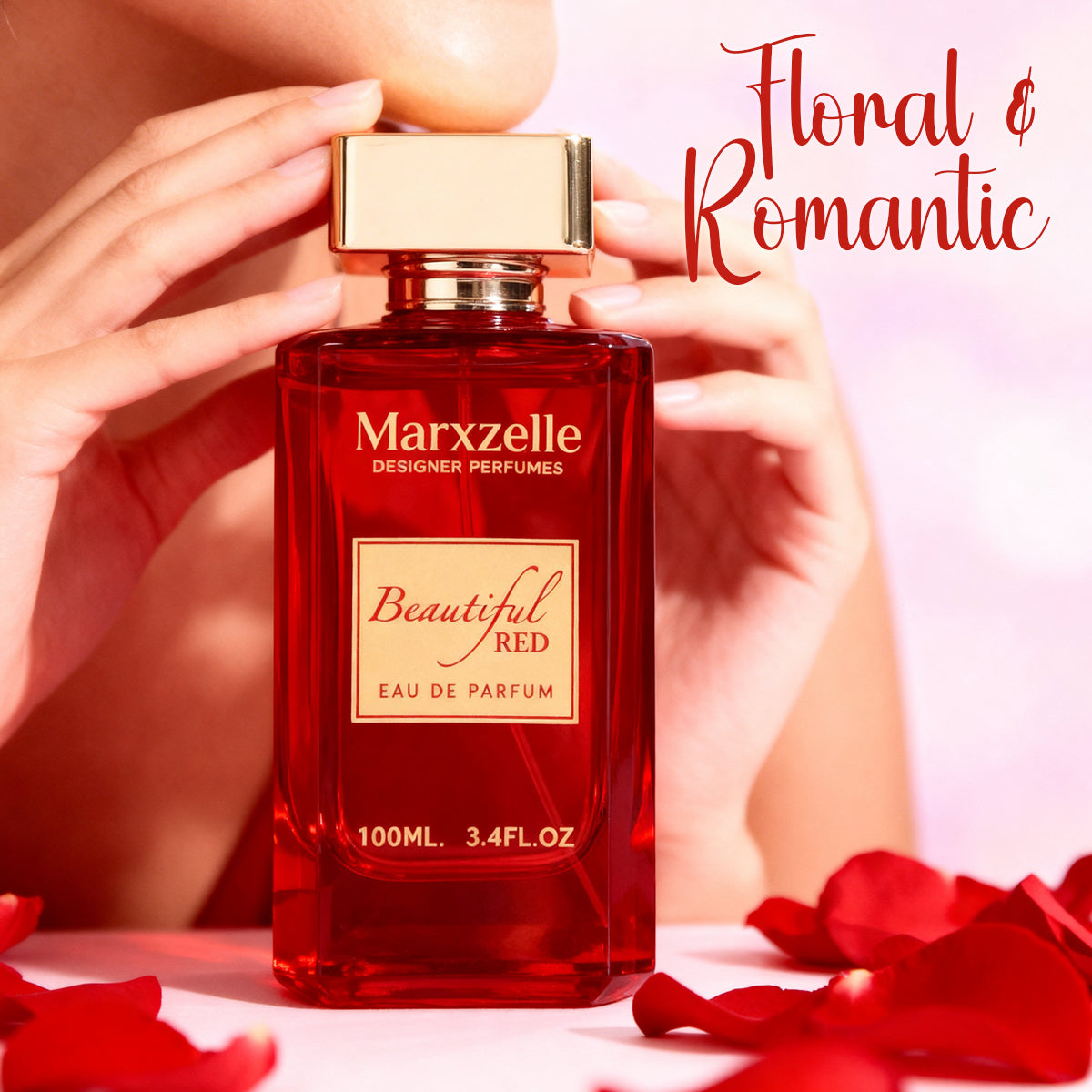 Beautiful Red Spray Perfume Eau De Parfum For Men And Women - 100ML/3.4FL.OZ.