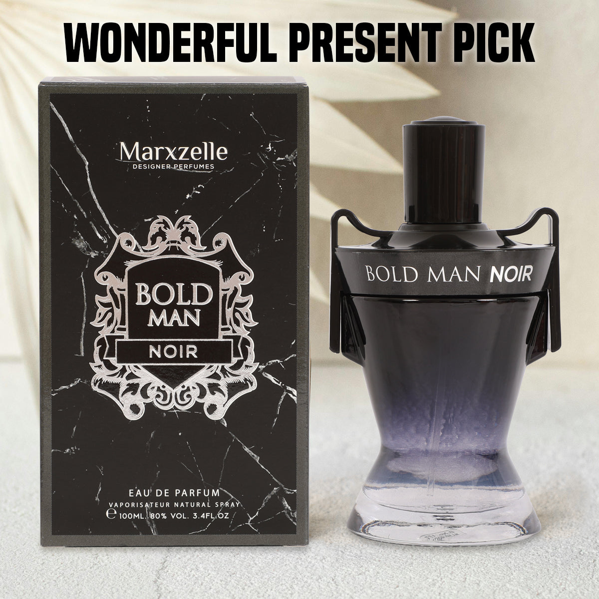 Bold Man Noir Spray Perfume Eau De Parfum For Men - 100ML/3.4FL.OZ.