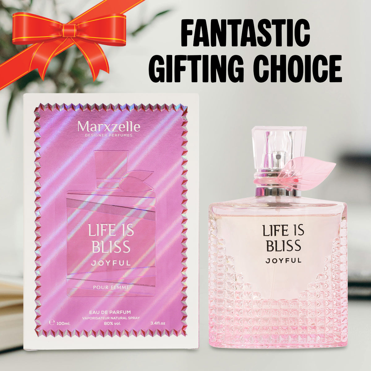 Life Is Bliss Joyful Spray Perfume Eau De Parfum For Women - 100ML/3.4FL.OZ.