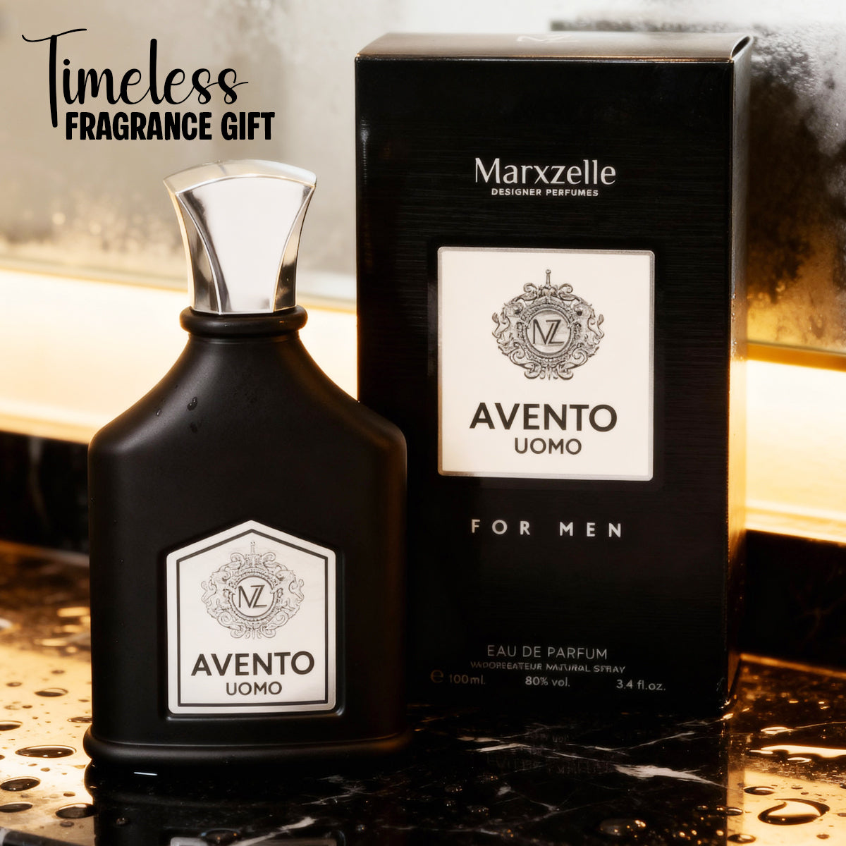 Avento Uomo Spray Perfume Eau De Parfum For Men - 100ML/3.4FL.OZ.