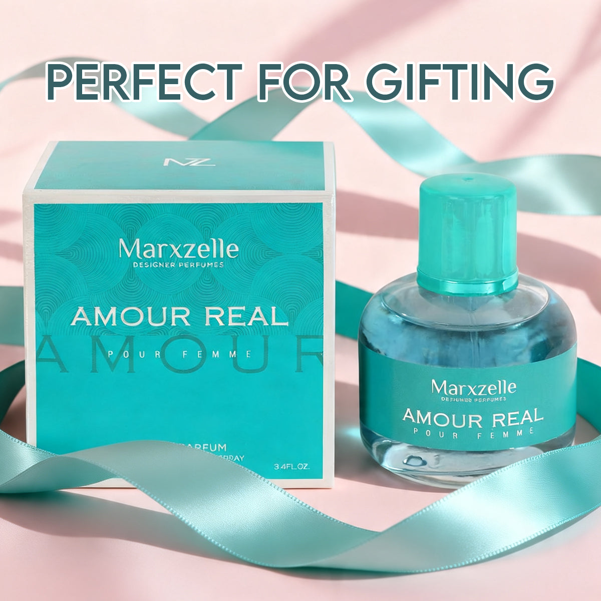 Amour Real Pour Femme Spray Perfume Eau De Parfum For Women - 100ML/3.4FL.OZ./3PCS