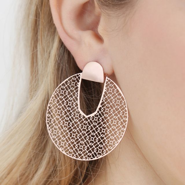 Round Filigree Earrings