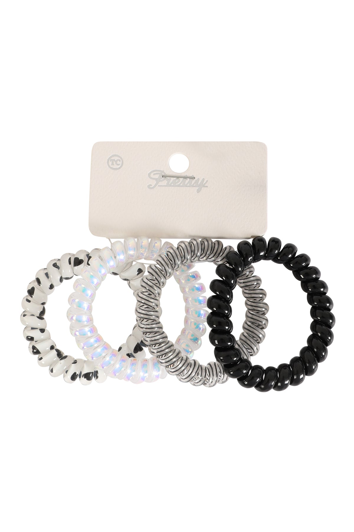 Spiral Hair Ties Hair Accessories