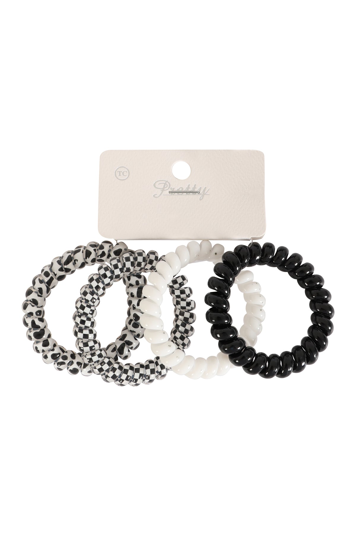 Spiral Hair Ties Hair Accessories