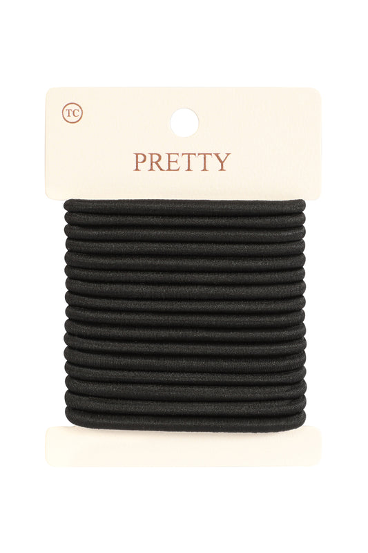 16Pcs Nylon Elastic Hair Band Set