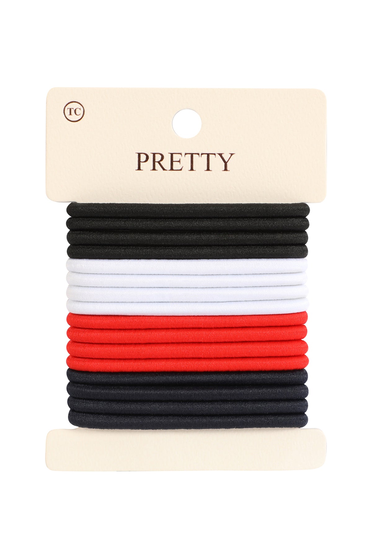 16Pcs Nylon Elastic Hair Band Set