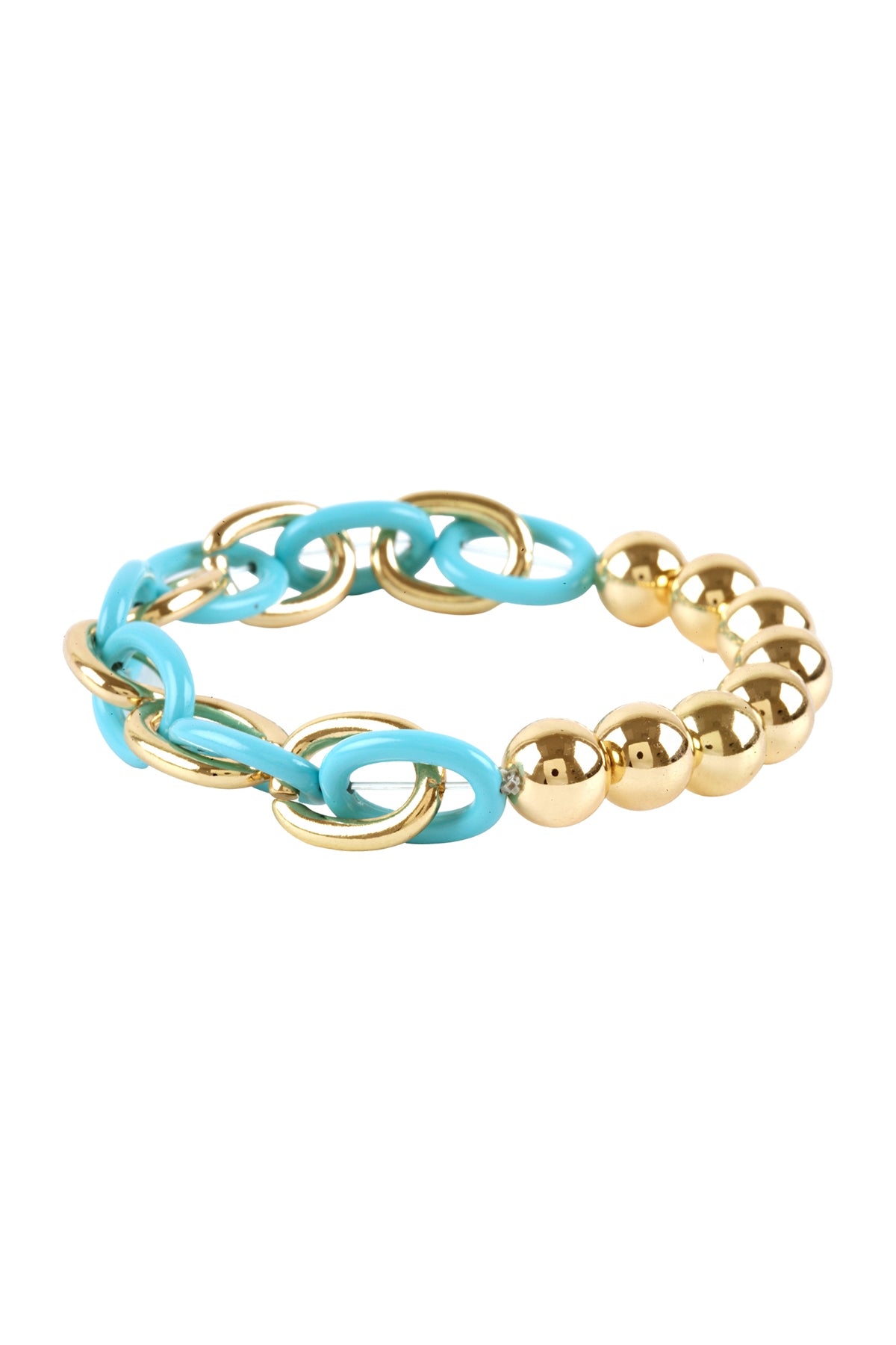 Multi Link Chain Metal CCB Bracelet