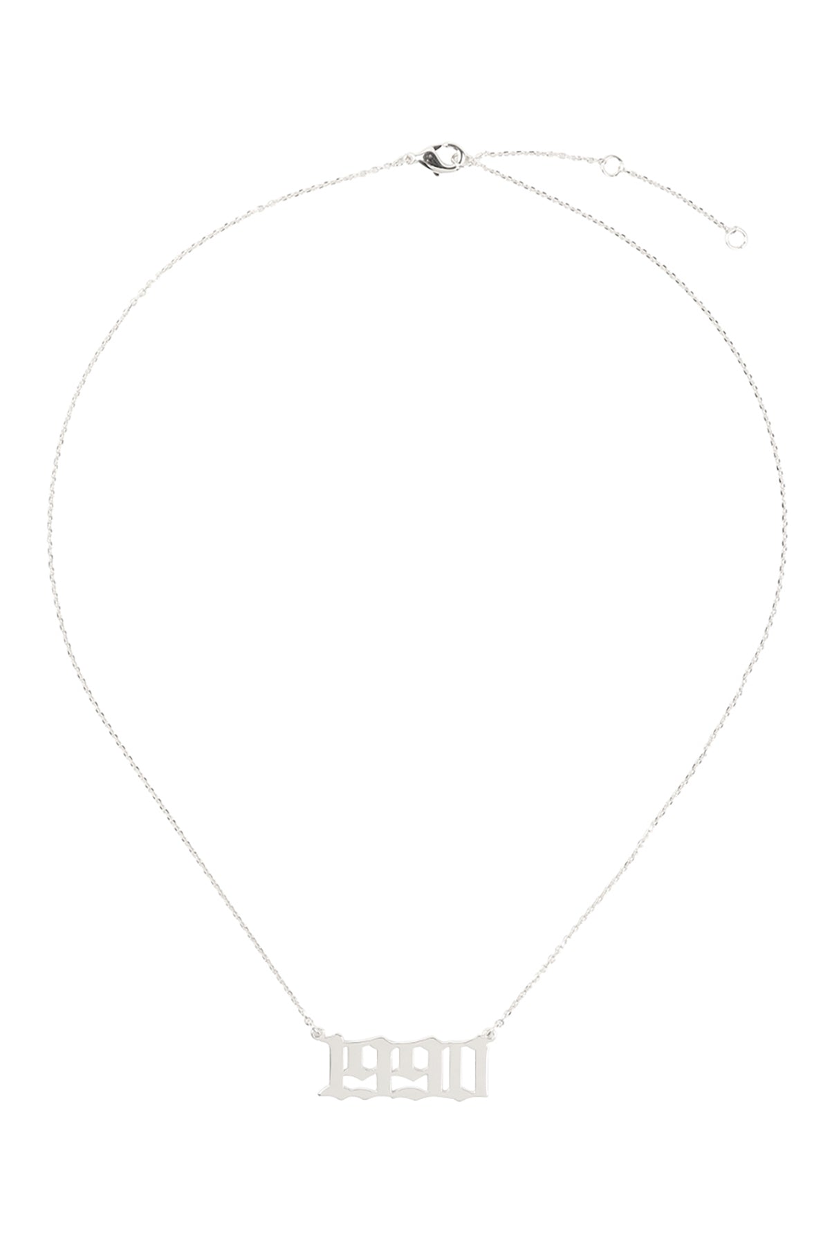 "1990" Birth Year Personalized Necklace