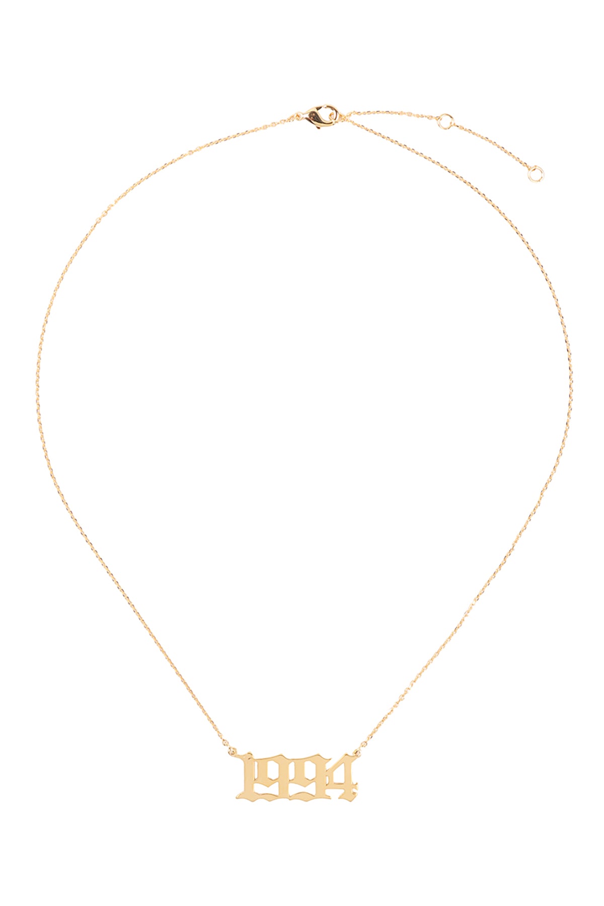 "1994" Birth Year Personalized Necklace
