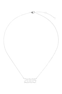 "2005" Birth Year Personalized Necklace