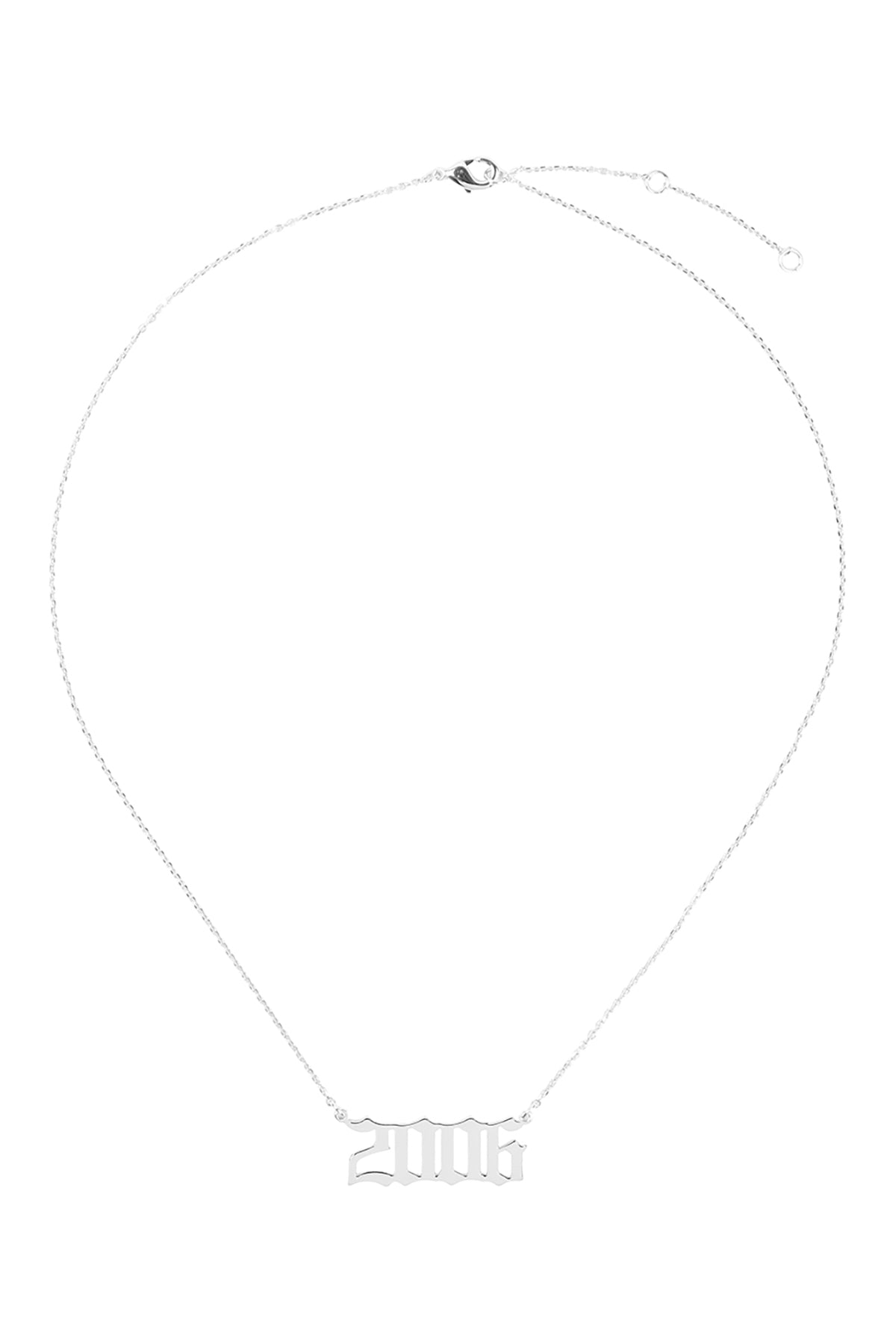 "2006" Birth Year Personalized Necklace
