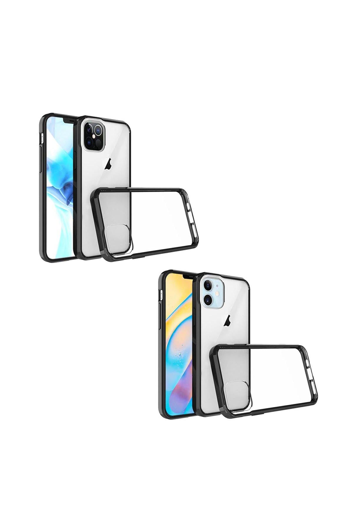 iPhone 12/Pro(6.1 only) Bumper Clear Transparent Case Cover
