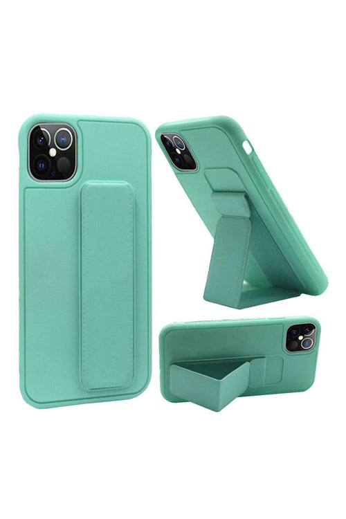 iPhone 12/Pro 6.1 Foldable Magnetic Kickstand Vegan Case