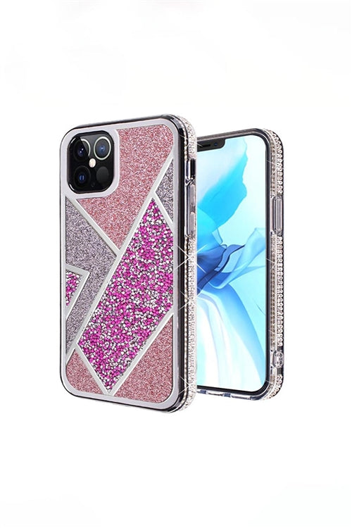 For iPhone 12/Pro 6.1 Electroplated Design Hybrid Case Cover