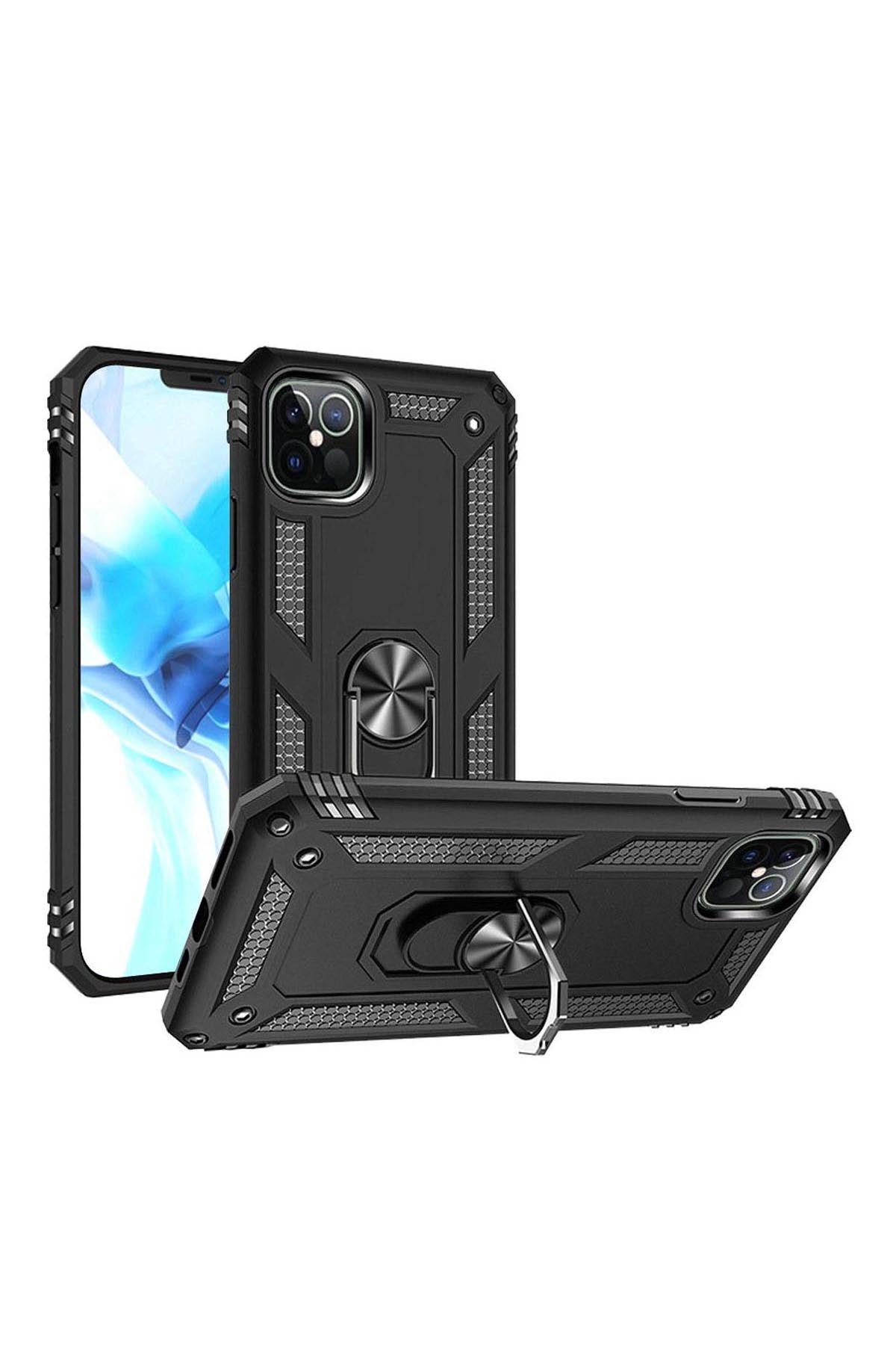 iPhone 12/Pro (6.7 only) Ring Magnetic Kickstand Hybrid Case Cover