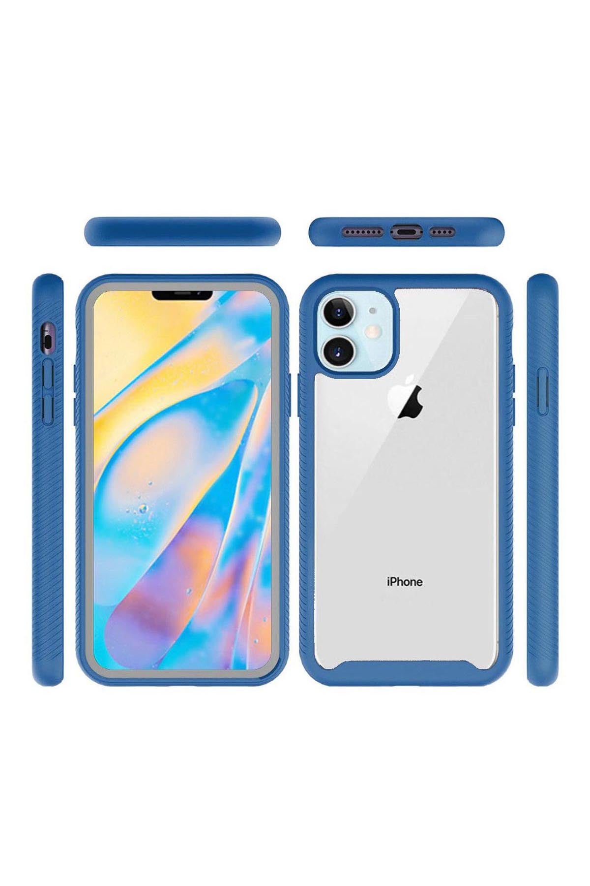 iPhone 12Mini 5.4 Strong Bumper Shockproof Transparent Case Cover