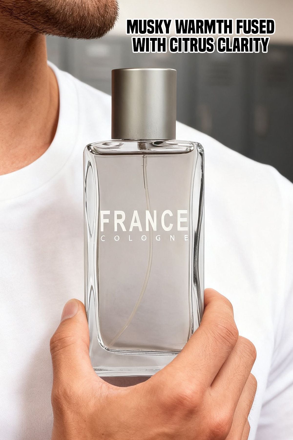 France Cologne Spray Perfume Eau De Parfum For Men - 100ML/3.4FL.OZ.