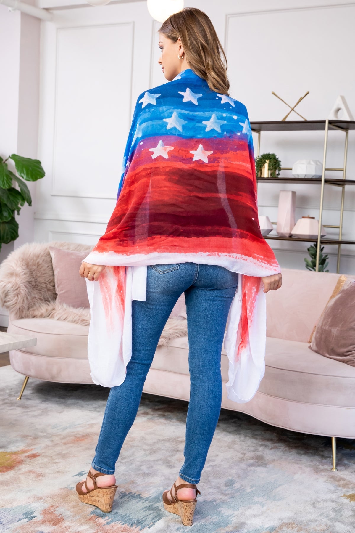USA Accent Scarf /6PCS