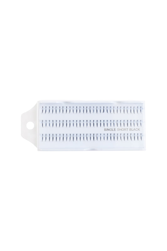 Single Short Black Eyelashes