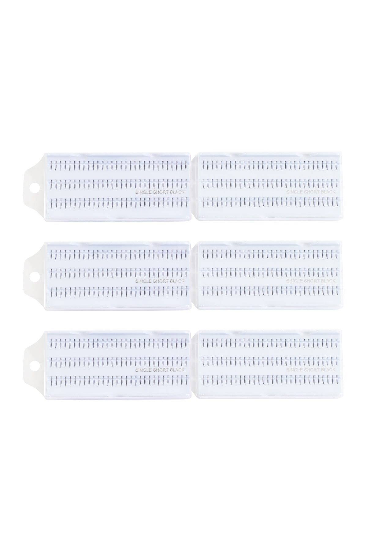 Single Short Black Eyelashes