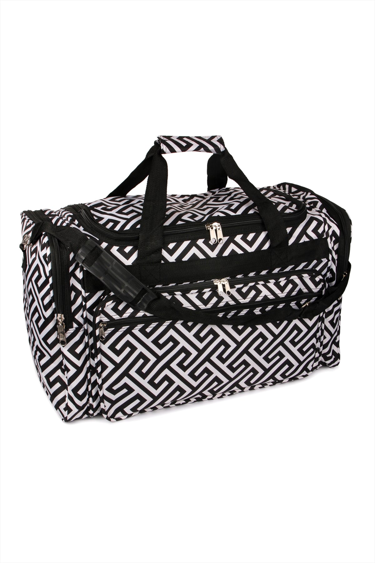 Greek Key Duffle Bag