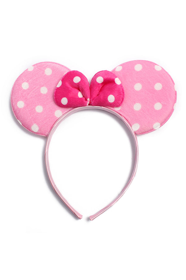Polka Dots Mouse Ear Hair Band