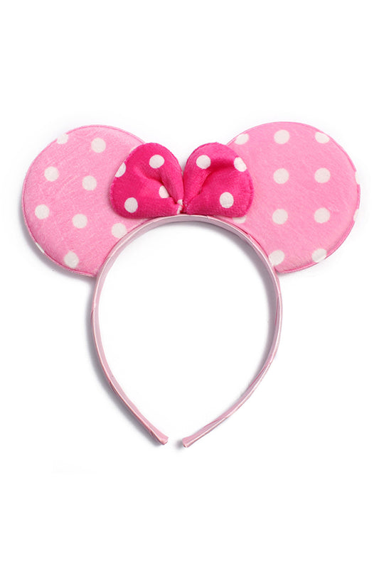 Polka Dots Mouse Ear Hair Band