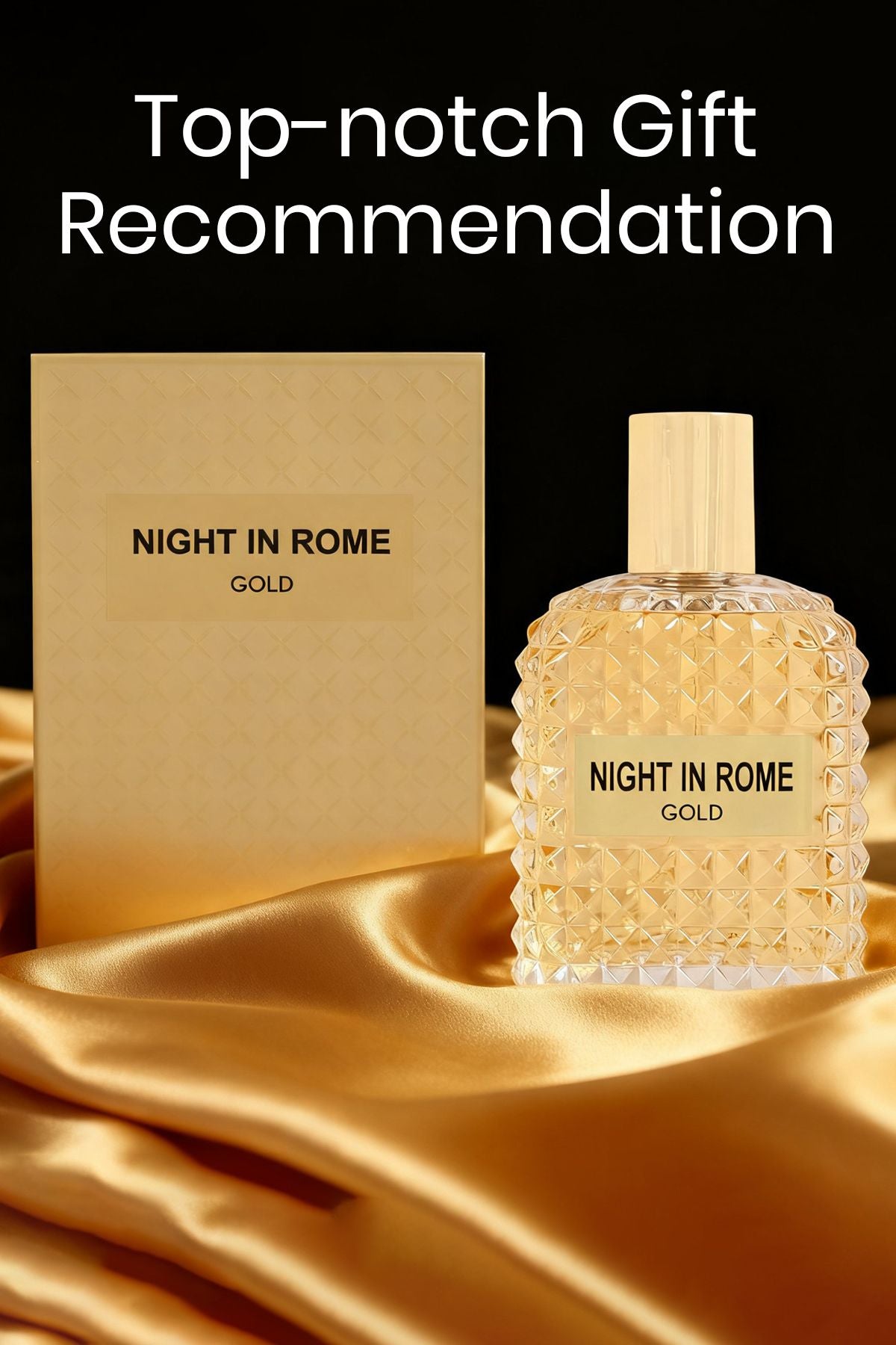 Night In Rome Gold Spray Perfume Eau D Parfum For Men 100ML/3.3FL.OZ.