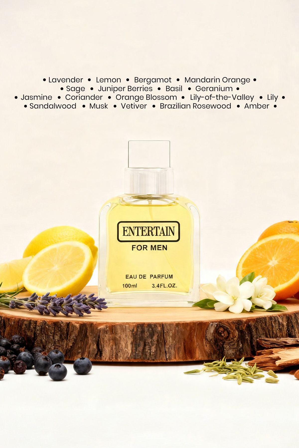 Entertain Spray Perfume Eau De Parfum For Men 100ML/3.4FL.OZ.