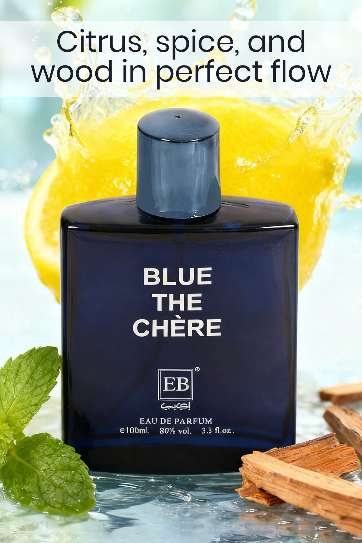 Blue The Chere Spray Perfume Eau De Parfum For Men 100ML/3.3FL.OZ.