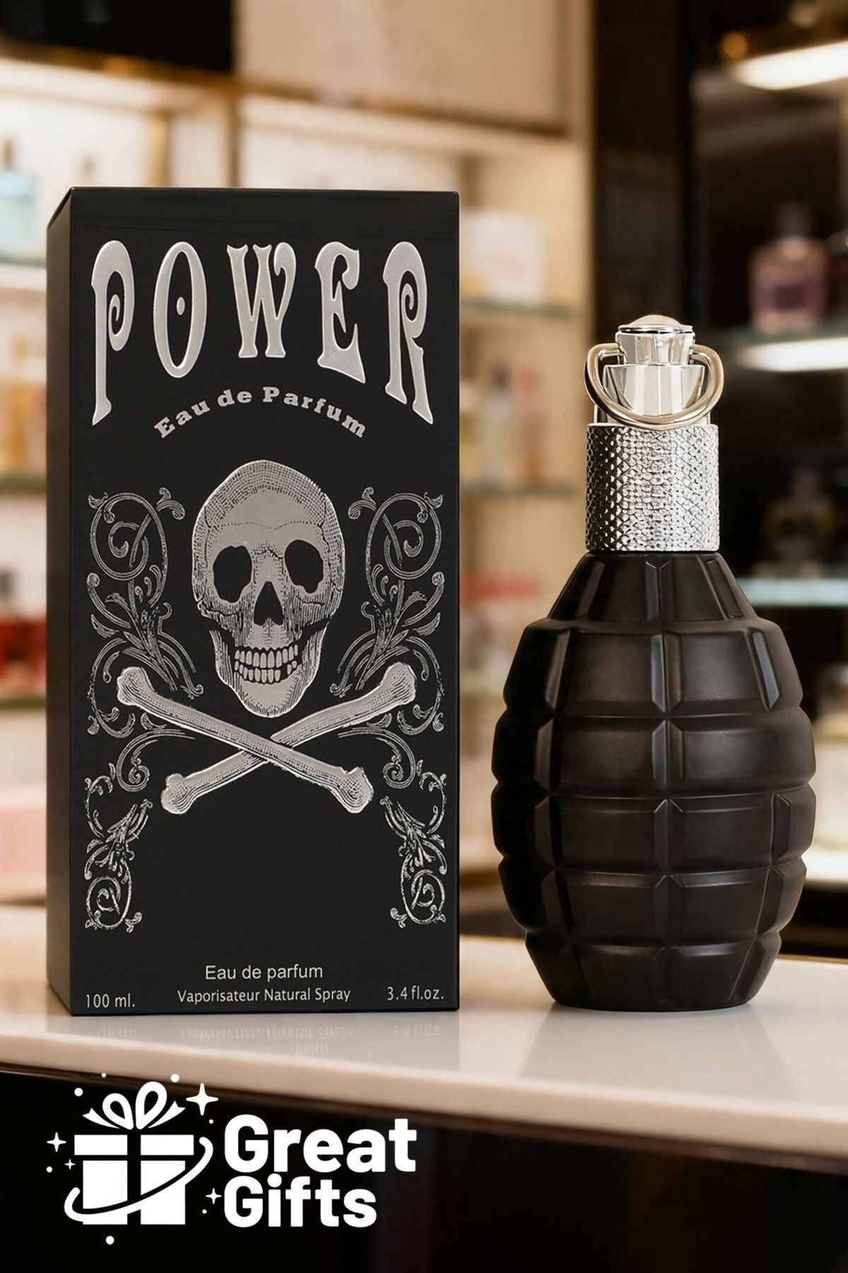 Power Spray Perfume Eau De Parfum For Men - 100ML/3.4FL.OZ.