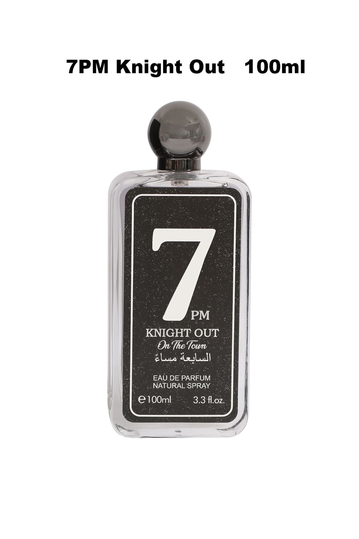 7 PM Knight Out On The Town Spray Perfume Eau De Parfum For Men And Women 100ML/3.3FL.OZ.
