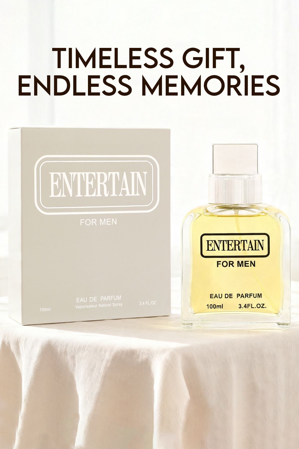 Entertain Spray Perfume Eau De Parfum For Men 100ML/3.4FL.OZ.